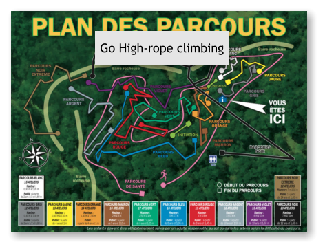 Go High-rope climbing