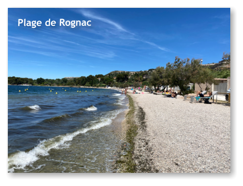 Plage de Rognac