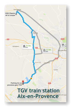 TGV train station  Aix-en-Provence