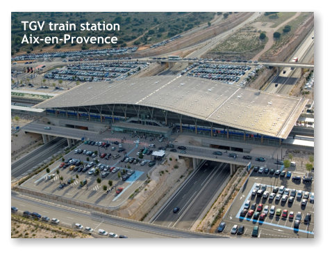 TGV train station Aix-en-Provence